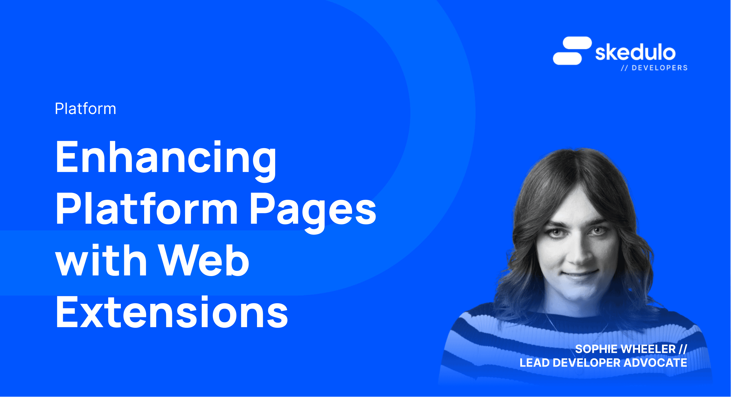 Enhancing Platform Pages with Web Extensions