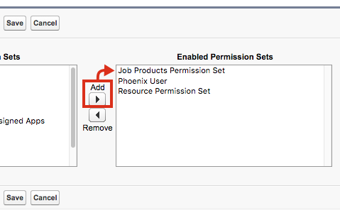 How to add the new custom permission set to the user&rsquo;s profile.