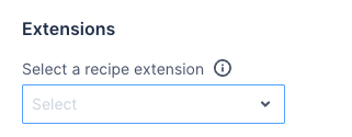 Add an extensions